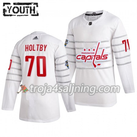 Washington Capitals tröja Braden Holtby 70 Vit Adidas 2020 All-Star Authentic - NHL Tröjor Barn Washington Capitals tröja Braden Holtby 70 Vit Adidas 2020 All-Star Authentic - NHL Tröjor Barn